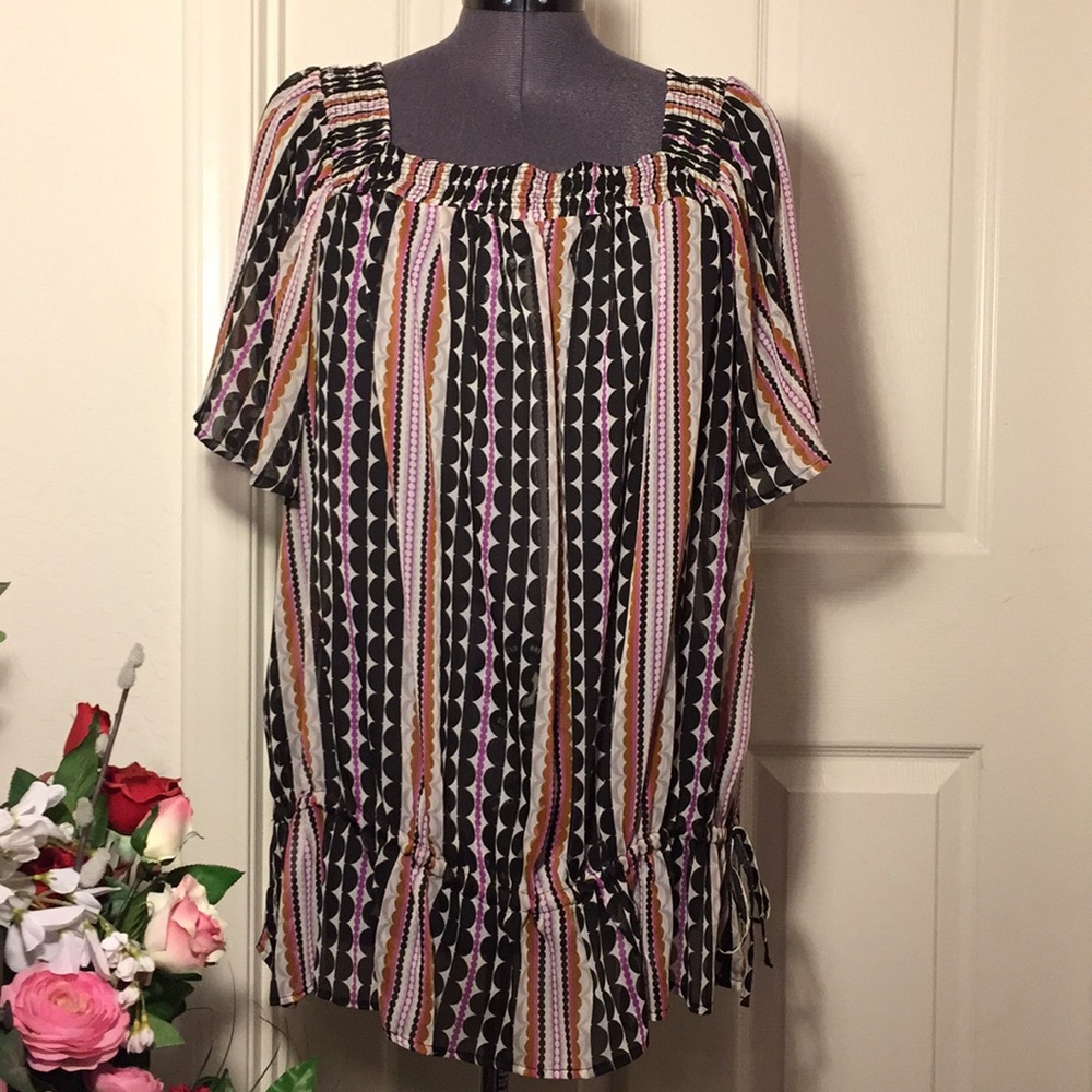 💗Sheer light summer top
